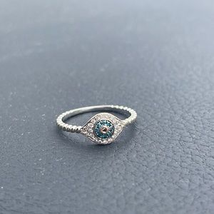 Effy diamond evil eye ring